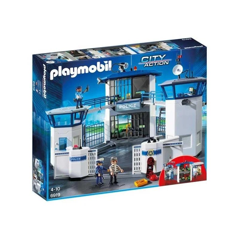 Comisaría de Policía con Prisión Playmobil