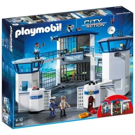 Comisaría de Policía con Prisión Playmobil