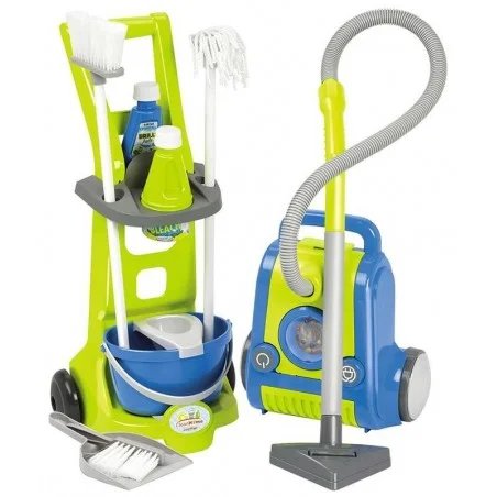Ecoiffier Carrito de limpieza y Aspiradora Ecoiffier Carrito de limpieza y Aspiradora