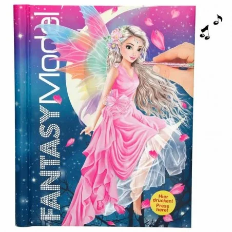Top Model Libro de Colorear Fantasy Model