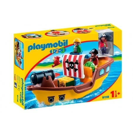 Playmobil 123 Barco Pirata