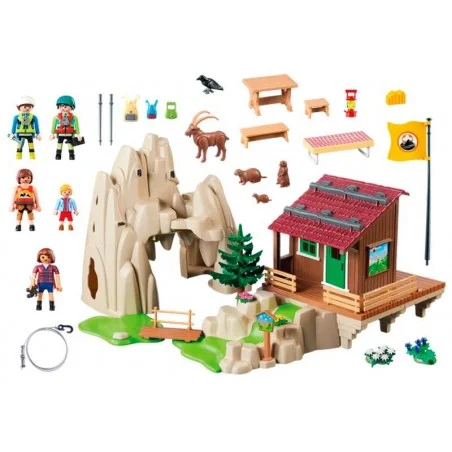 Playmobil Action Escaladores con Refugio