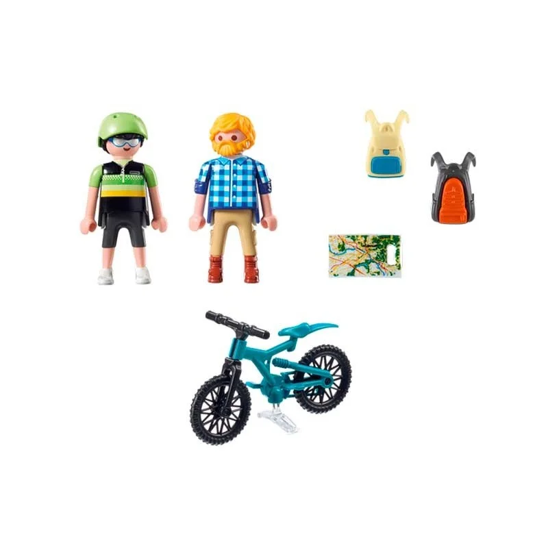 Playmobil Action Ciclista y Excursionista