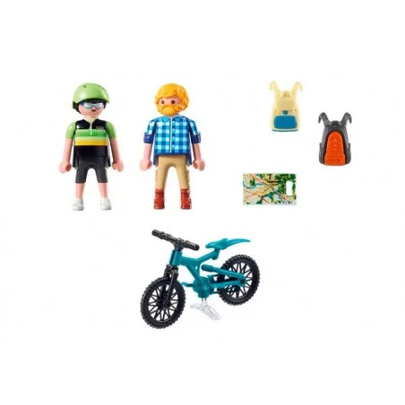 Playmobil Action Ciclista y Excursionista