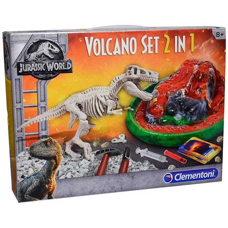 Jurassic World Set Volcán y TRex
