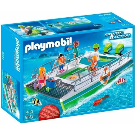 Playmobil Sports Action Barco Vistas Fondo Marino