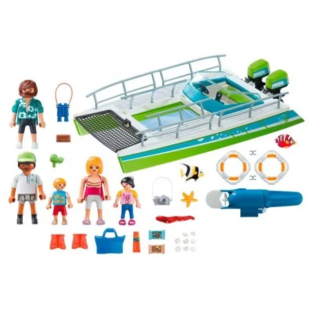 Playmobil Sports Action Barco Vistas Fondo Marino