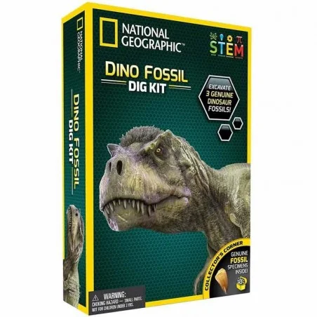 National Geographic Juego Excava Fósil Dinosaurio