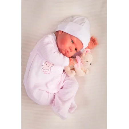 Muñecas Antonio Juan Mi Primer Reborn Berta Rosa