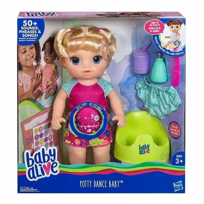 Baby Alive Rubia Aprendo a Hacer Pipi