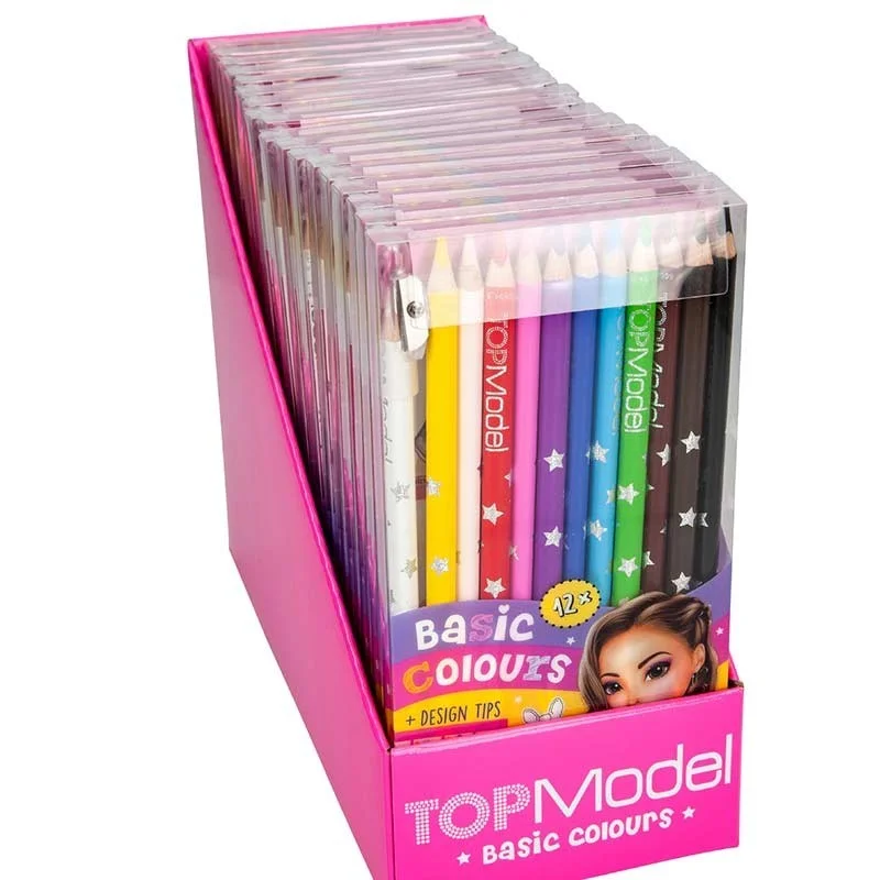 TOP Model Set 12 Lápices de Colores