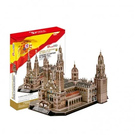 Puzzle 3D Catedral de Santiago de Compostela