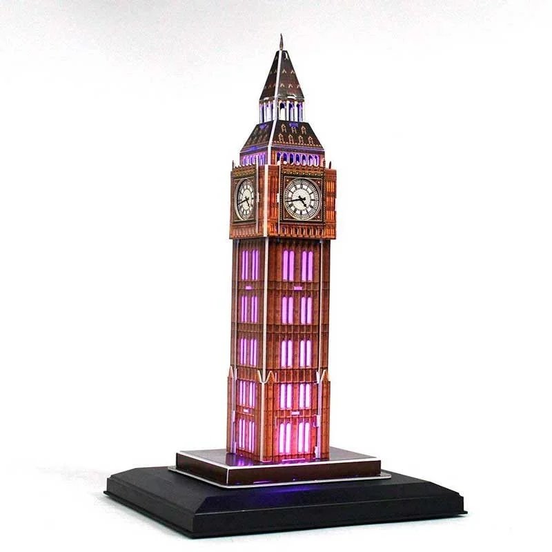 Puzzle 3D Big Ben con Luces LED