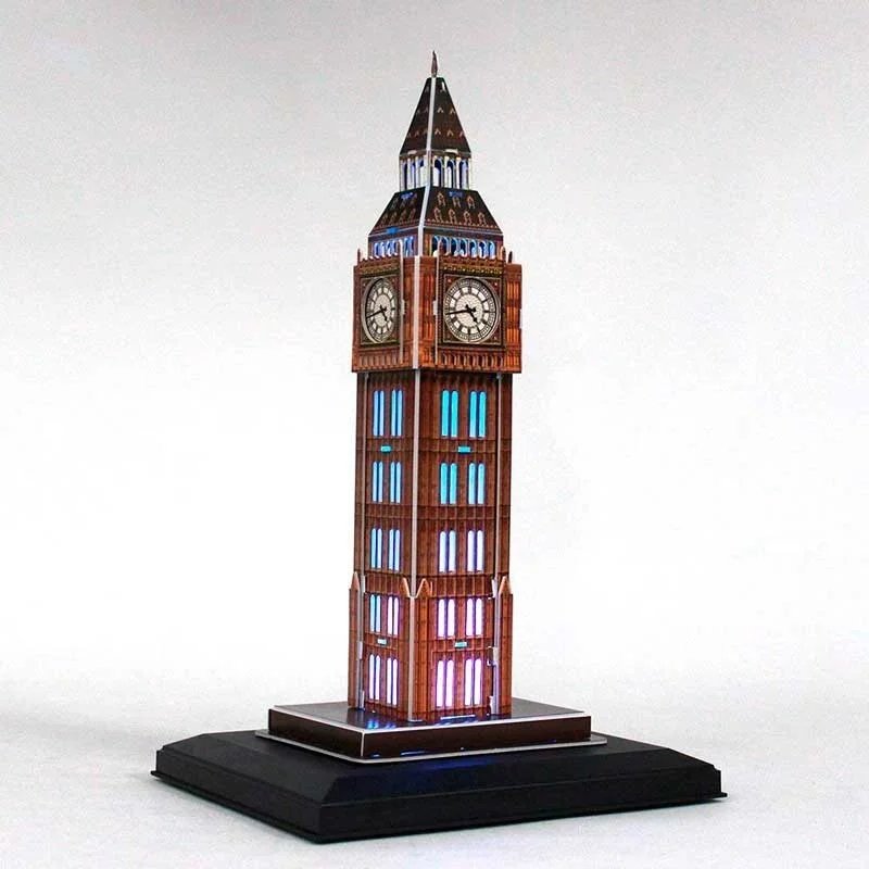Puzzle 3D Big Ben con Luces LED