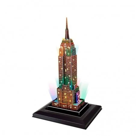 Puzzle 3D Empire State con Luces LED