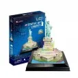 Puzzle 3D Estatua de la Libertad con Luces LED