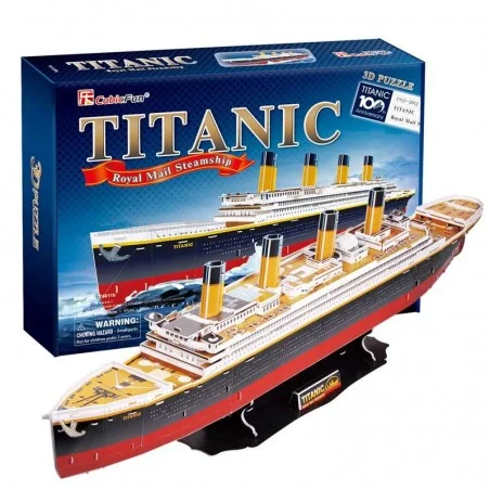 Puzzle 3D Titanic