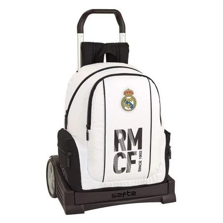 Mochila Casual Con Carro Oficial Real Madrid