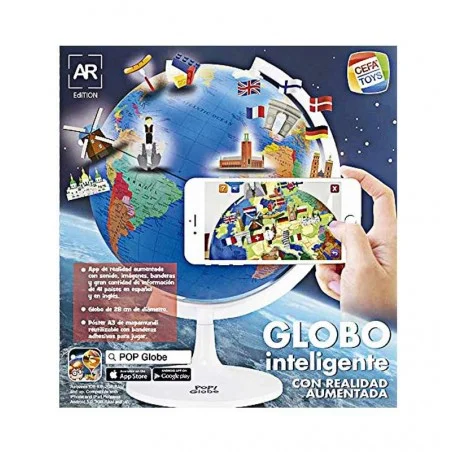 Globo Terráqueo Interactivo con Realidad Aumentada