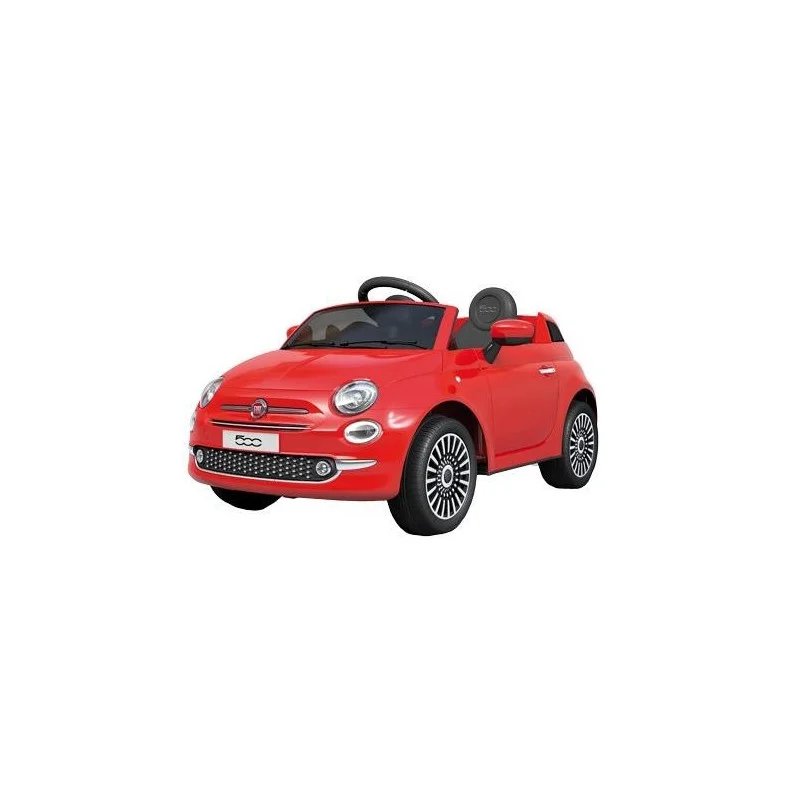 Coche de Batería Infantil Fiat 500 Rojo