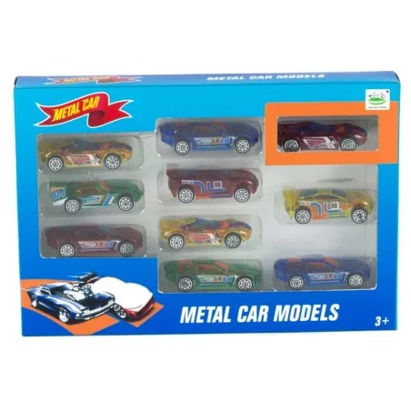 Set 10 Coches de Carreras