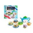 Juego de Té de Cerámica para Pintar