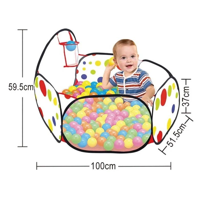 Tienda de Juego con Bolas y Canasta