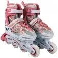 Patines con Casco Rosa T3437