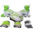Patines con Casco Verde T3033