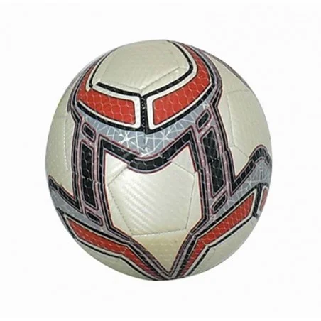 Balón de Fútbol de Cuero Plata