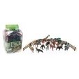 Set de Figuras de 50 Animales Salvajes
