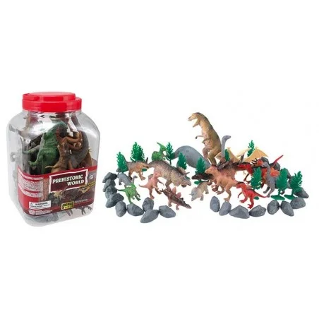 Set de Figuras de 50 Dinosaurios