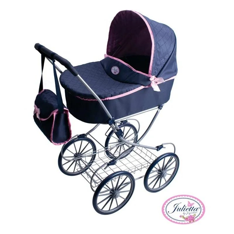 Carrito de Muñecas Clásico con Bolso JULIETTA