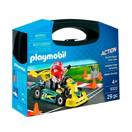 Playmobil Action Maletin Go Kart