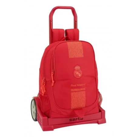 Real Madrid Mochila con Carro Roja