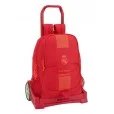 Real Madrid Mochila con Carro Roja