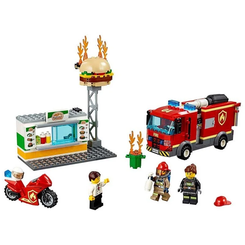 LEGO City Fire Rescate del Incendio en la Hamburguesería