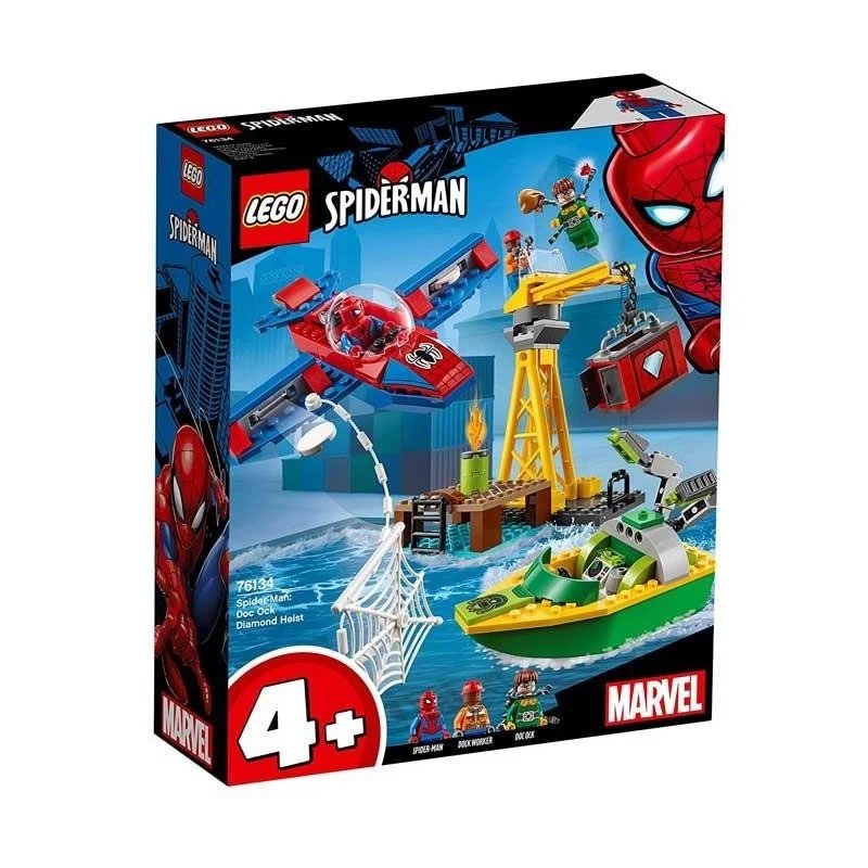 Lego Super Heroes Spiderman Robo Diamantes Doc Ock