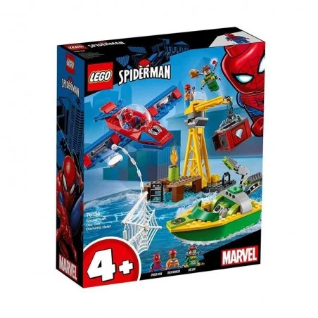 Lego Super Heroes Spiderman Robo Diamantes Doc Ock