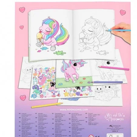 Cuaderno para Pintar Ylvi Create Your Unicorn