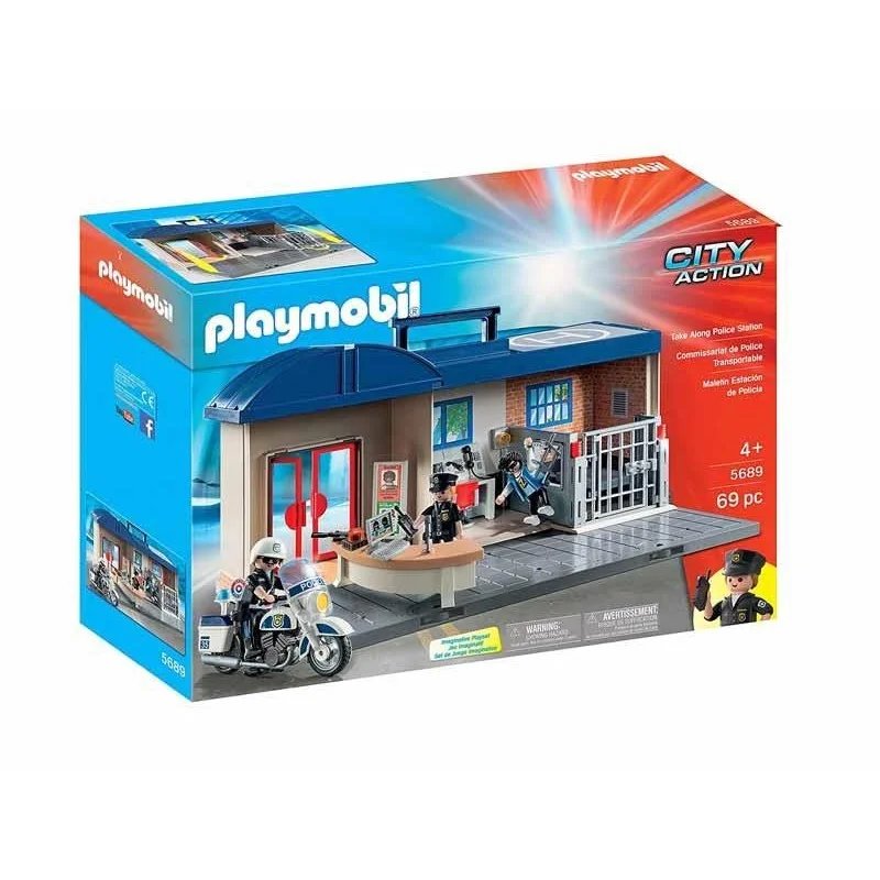 Playmobil City Action Maletín Comisaría