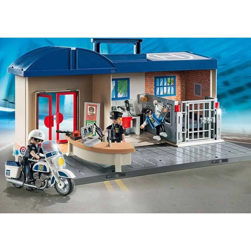 Maletin policia playmobil clearance