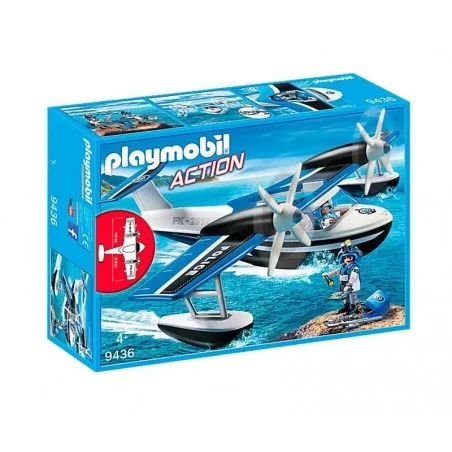 Playmobil Action Hidroavión de Policía