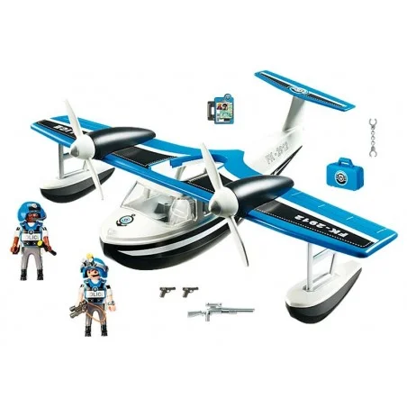 Playmobil Action Hidroavión de Policía