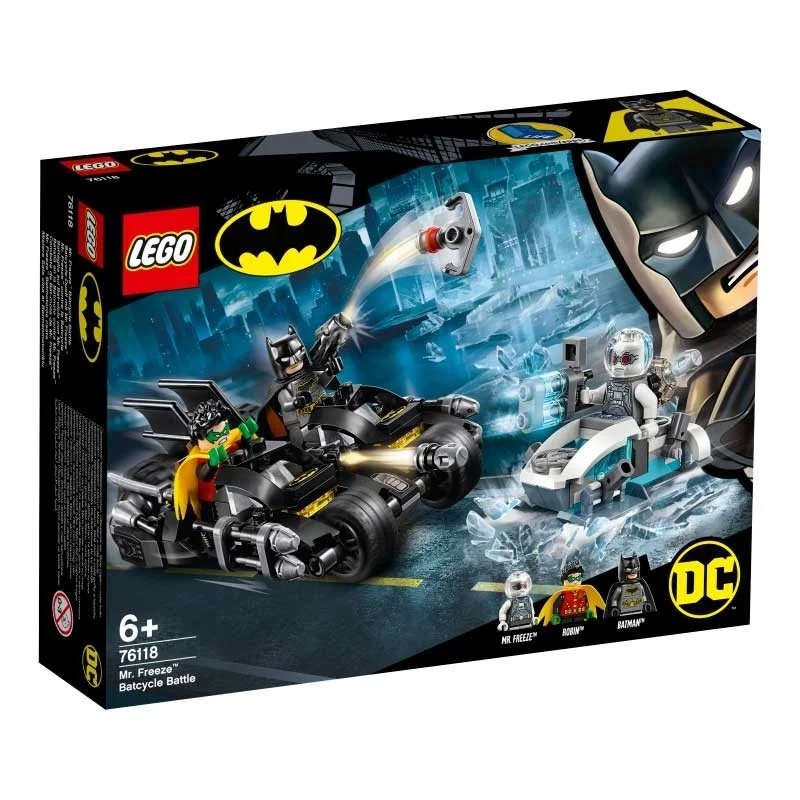 LEGO Batalla en la Batmoto contra Mr Freeze