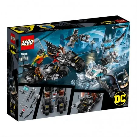 LEGO Batalla en la Batmoto contra Mr Freeze