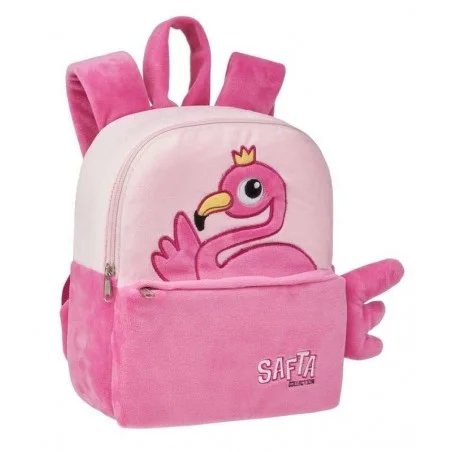 MOCHILA PELUCHE GUARDERIA FLAMINGO