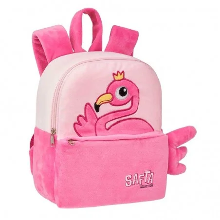 MOCHILA PELUCHE GUARDERIA FLAMINGO