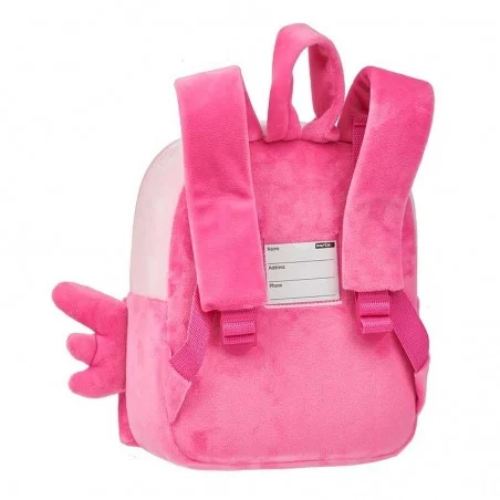 MOCHILA PELUCHE GUARDERIA FLAMINGO