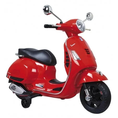 Moto Vespa Roja Eléctrica para Niños Moto Vespa Roja Eléctrica para Niños